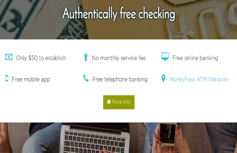 Banking website
